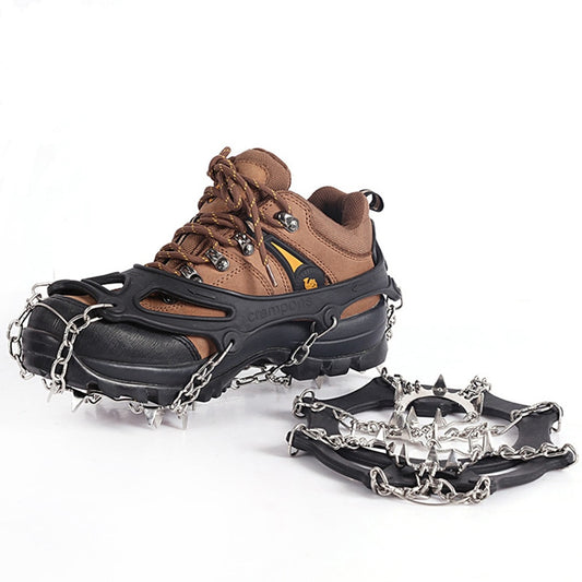 19 Teeth Climbing Crampons Ice Gripper Spike for Shoes