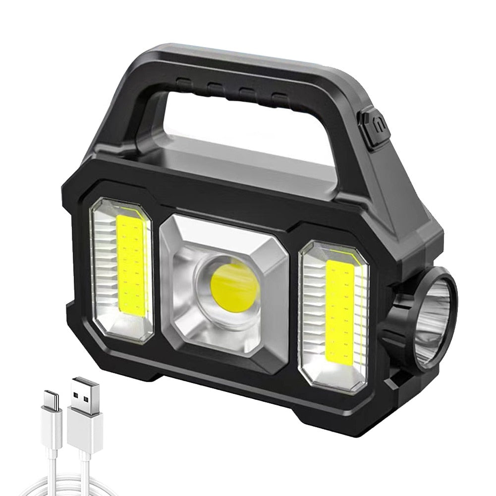 500LM USB Rechargeable Flashlight Waterproof 6 Gear